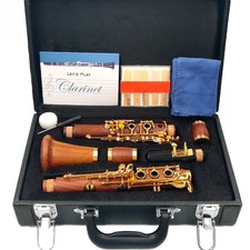 Clarinet C Keys Redwood Klarnet Gold Plated MC681