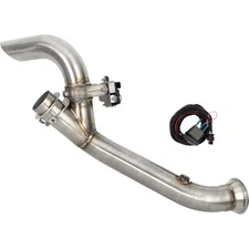 Trinity Racing Side Piece Header Pipe with Electronic Cut Out TR-4189HP