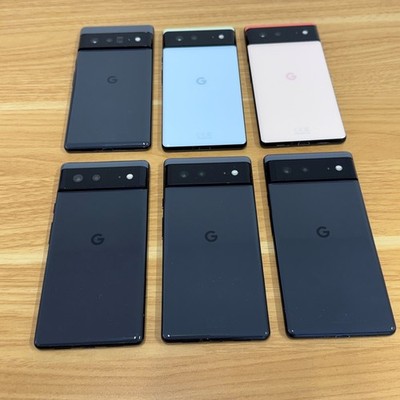 6x Google Pixel 6/6Pro - Smartphone Restposten für Handyhändler - Mängel gelistet