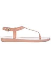 SUN STONE Womens Pink Adjustable T-Strap Kristi Round Toe Wedge Jelly 7 M