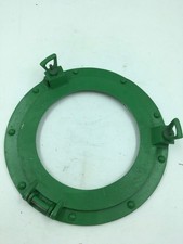 11" Nautical Green Aluminum Porthole, No Glass- Functional Ship Cabin Window