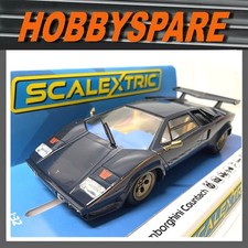 SCALEXTRIC 1/32 LAMBORGHINI COUNTACH 1977 WALTER WOLF SLOT CAR LP400S c4411