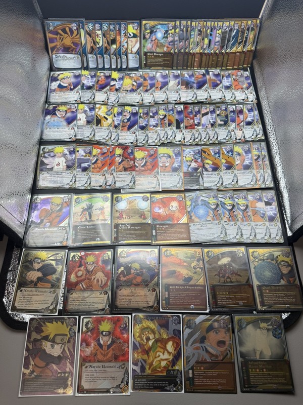 Naruto CCG TCG Card Lot – 90+ Cards (mix lot) Supers Promos Rares Foils a wavy 