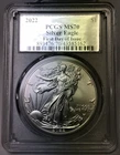 2022 .999 Silver American Eagle - PCGS MS70 FDOI First Day of Issue