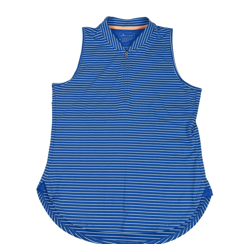 Peter Miller Small 1/4 Zip Sleeveless Shirley Top