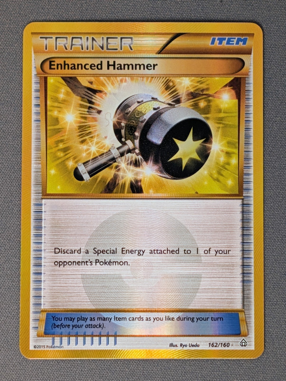Enhanced Hammer (162 Secret Rare) Secret Rare XY - Primal Clash 162/160 NM