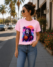 Summerween T-Shirt, Hot Ghoul Summer Top Funn...