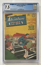 ✨ Adventure Comics 131 CGC 7.5 VFN Minus SuperBoy Golden Age Johnny Quick 1948 ✨