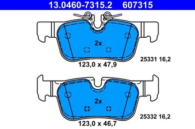 Plaquettes de frein 13.0460-7315.2 ATE pour BMW MINI - Photo 1/4