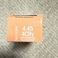 LOREAL Dia color Alkaline Demi-Permanent Haircolor 4.45 4CRv Brown Copper Red Vi