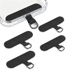 Phone Tether Tab, 4 Pcs Universal Phone Lanyard Tab Used with Crossbody Strap, f