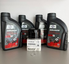 GENUINE BMW MOTORCYCLE R1200 R1250 GS GSA RT OIL FILTER, WASHER & 4ltrs 5w40 OIL