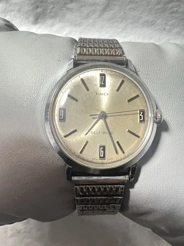 Timex Vintage Self/ Wind, 1965’s,Viscount Marlin,34mm, waterproof, men’s Watch