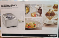 Cuisinart Ice Cream and Gelato Maker | Makes Ice Cream, Gelato, Sorbet, Frozen