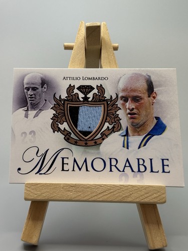 Attilio Lombardo | 2024 Futera Unique Memorable Patch 7/9 â Lazio & Italy