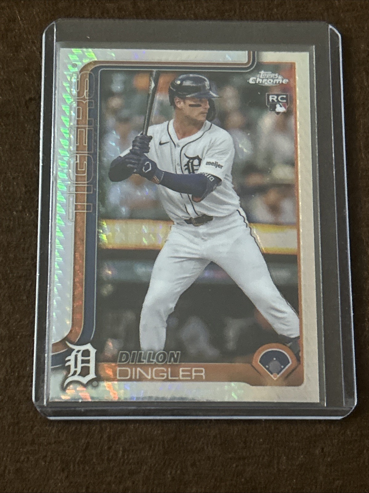 2025 Topps Chrome - Dillon Dingler #274 Prism Refractor (RC)