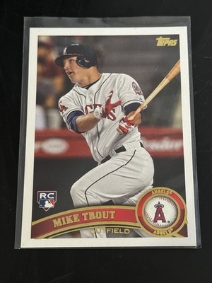 Topps 2016 Berger's Best Insert Mike Trout Rookie card #BB-60 Los Angeles Angels