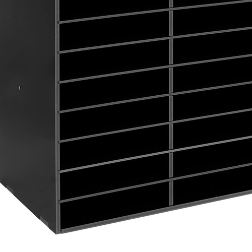 Office Mail Sorter Organizer Floor Mount Tiered Literature Organizer Bill Paper - Picture 7 of 14