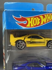 2013 Hot Wheels 5 pack Race FERRARI Set ENZO open hood F40 458 SPIDER 430 BFB28