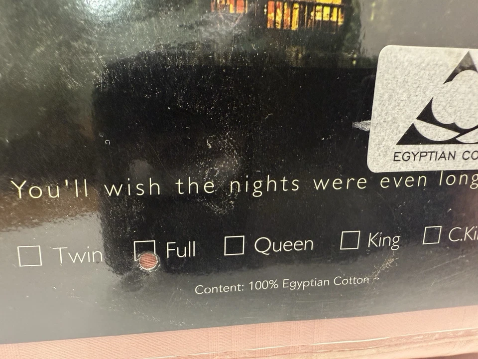 Juego completo de sábanas Northern Nights 100 % algodón egipcio rosa polvorienta Foto 3 de 4