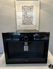 AEG KKK994500B Built-In Coffee Machine 45cm Fully Automatic Espresso Maker Black