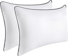 Bed Pillows Sleeping 2Pack Medium Firm King Size Set of 2 Cooling Pillows Hotel