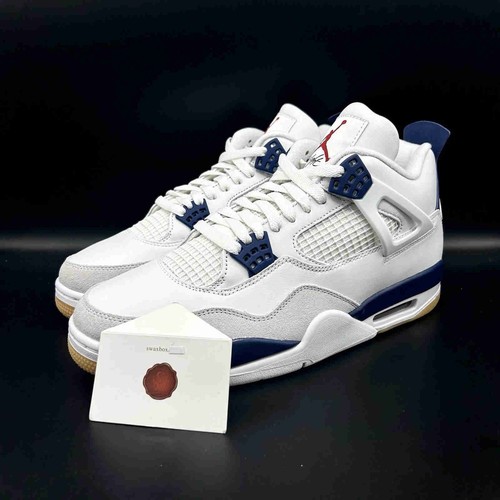Air Jordan 4 Retro SB Navy DR5415-100 - Picture 2 of 5