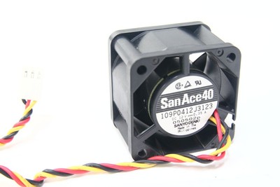 Sanyo San Ace40 109P0412J3123 12V 0.35A DC Fan 40x40x28 mm System Cooling Lüfter