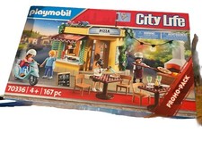 Playmobil City Life Pizzeria 70336 Promo-Pack gebraucht nahezu komplett