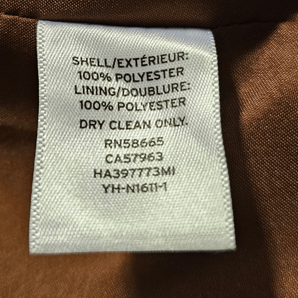 HALOGEN Shearling Teddy Double Breasted Coat Brow… - image 6