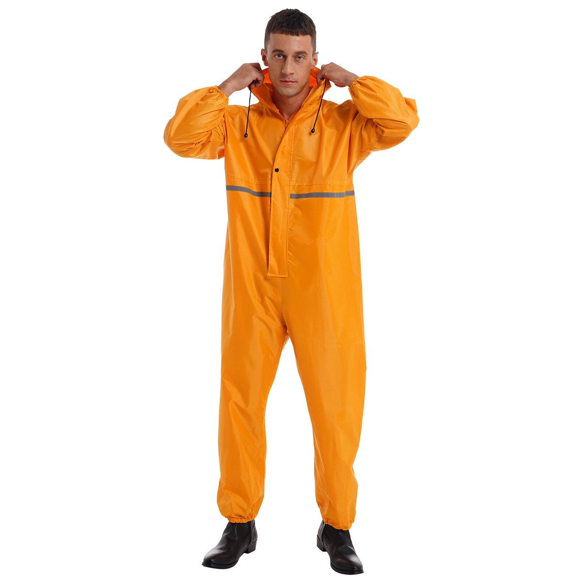 新品 ラッセルノ RAIN JUMP SUITS サイズ 6 オレンジ 新品