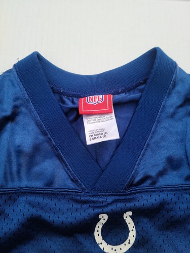 Indianapolis Colts Jersey Peyton Manning Youth Kids Small NFL (Read Description) - Picture 3 of 5