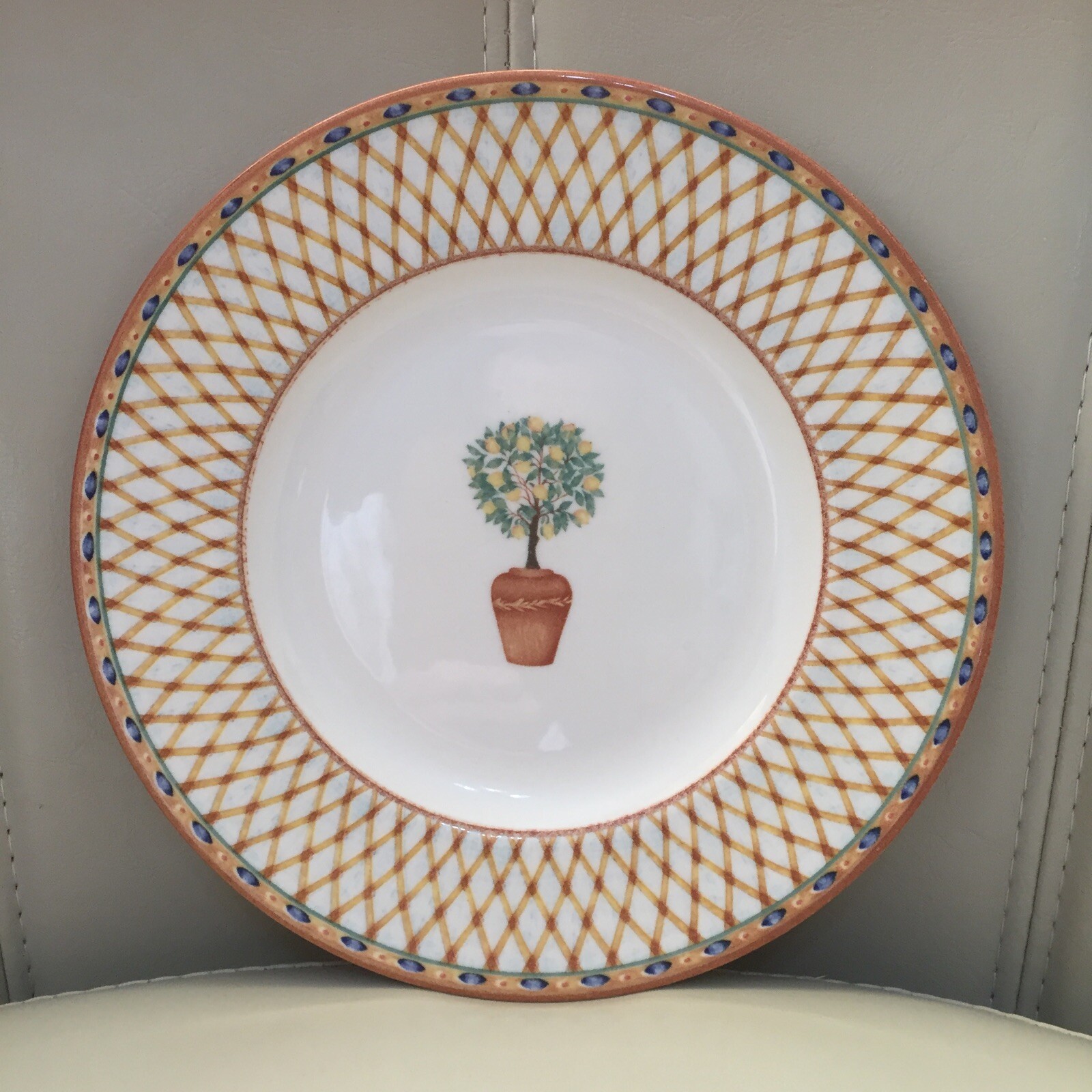 Tesco Home Lemon Tree Pattern Dinner Plates Side Plates Bowls Sold