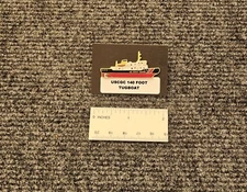 US Coast Guard WTGB 140 BAY Class Tugboat Enamel Lapel Pin - Great Gifts !