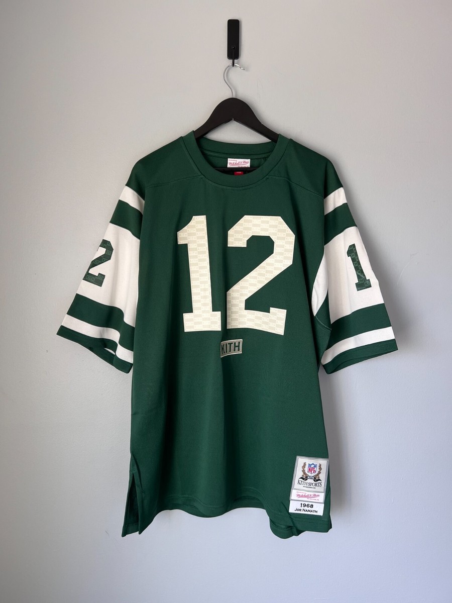 Kith Mitchell & Ness NFL Joe Namath New York Jets Jersey - Size XL