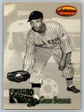 💎1993 Ted Williams Baseball #99 Gene Benson - Philadelphia Stars💎