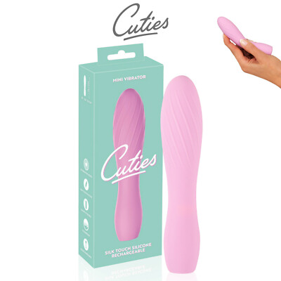 Cuties Mini Vibrator 3rd Generation, Waterproof Rechargeable Mini Vibrator Women