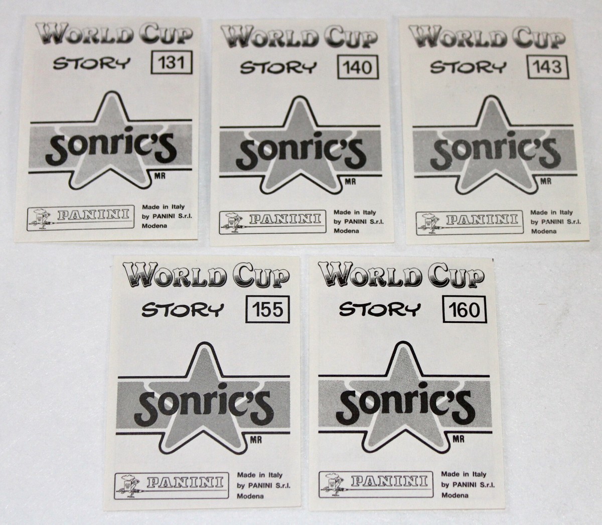 Panini World Cup WC Spain 82 1982 – 5 Update Stickers Teams Panini World Cup WC Spain 82 1982 – 5 Update Stickers Teams