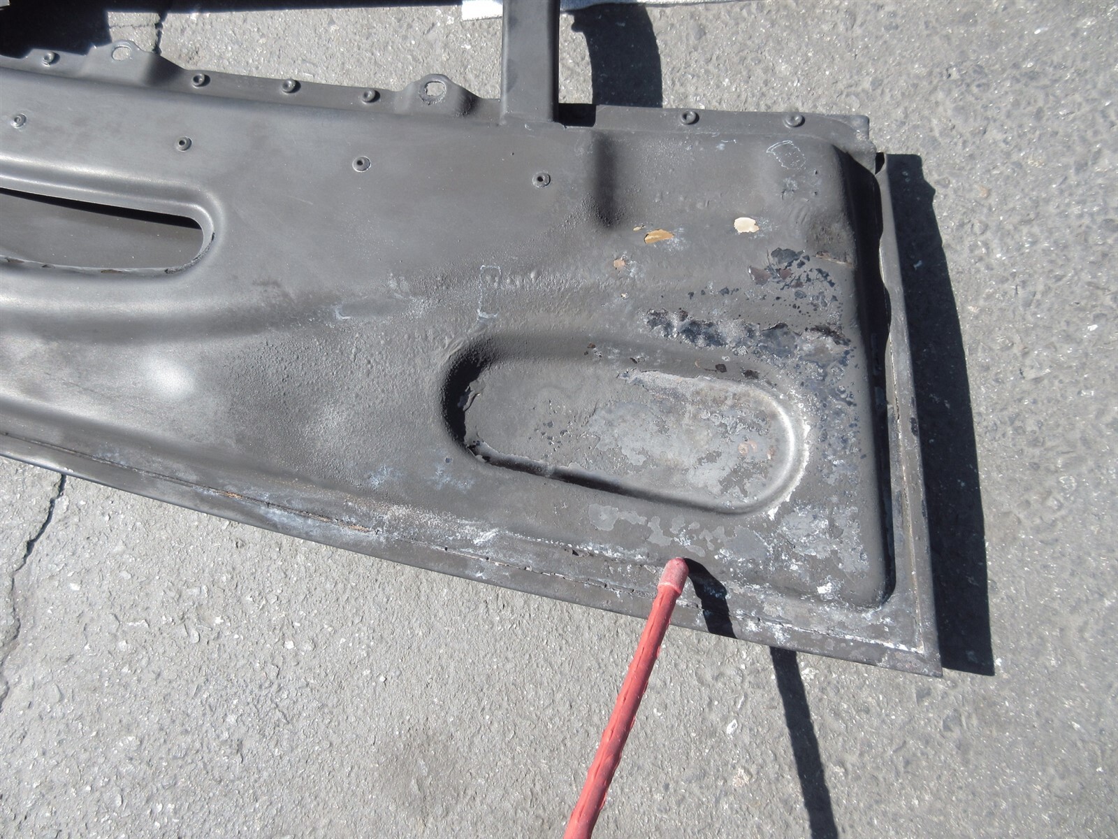 2008 Ferrari F430 Spider 68413111 Rear Engine Compartment Lid Hood Bonnet Panel