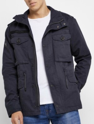 field jacket blue
