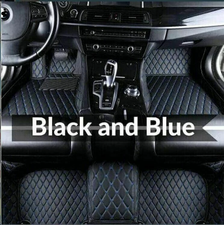 Car Floor Mats for BMW 5-series All Models Custom Waterproof Liner Carpets Mats Foto 4 de 4