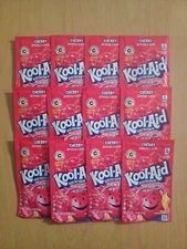 KOOL-AID- Cherry 🍒 FIN-Unsweetened Drink Mix - 12 Pack