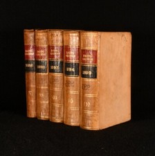 1887-1900 7vol The Racing Calendar Races Past 1886 to 1899 George Quin Thomas...