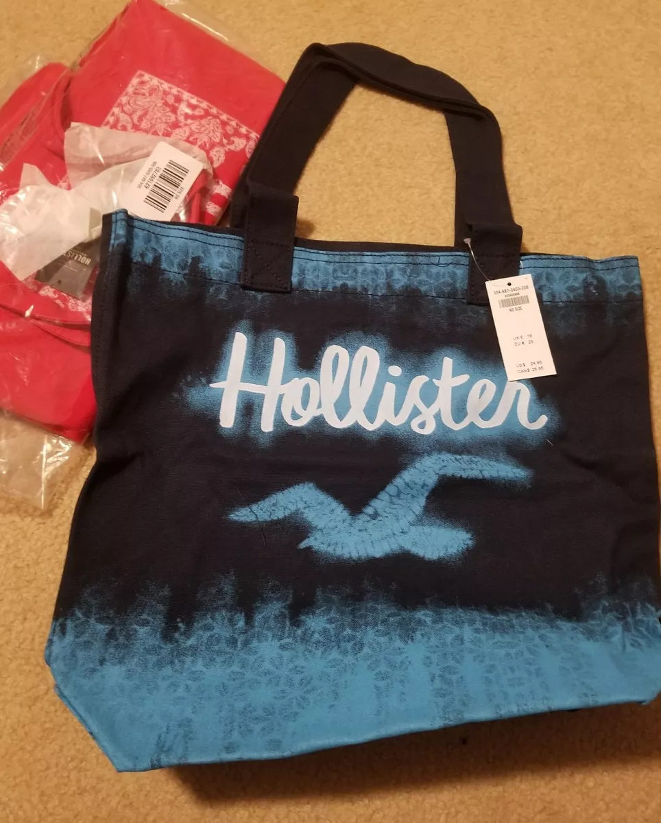 Hollister canvas best sale bag