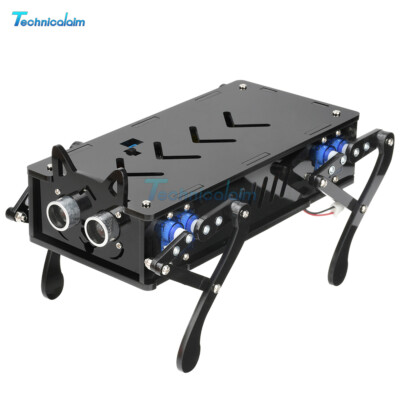 Intelligent Programming Quadruped Robot Bionic Mechanical Dog Kit Remote Control