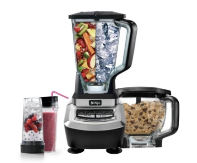 Ninja BL780 Supra Kitchen Blender System with Food Processor - Black