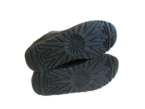 U G G Highlel Sand Chestnut Black Suede Damen Größen Sneaker Schuhe High Top - Bild 19 von 19