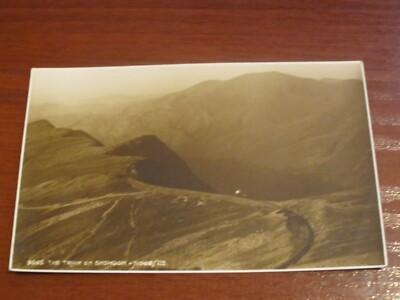 1935 Richter Postkarte 9005 Der Zug auf Snowdon - Snowdon Mountain Railway
