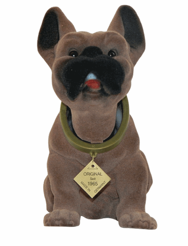 Dekofigur Wackelfigur Deko Wackel Figur Hund Boxer H 20 cm groß mit Wackelkopf - Bild 2 von 6