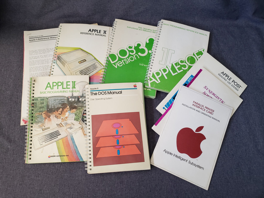 Vintage Apple II Plus System with Display and Drives A2S0016